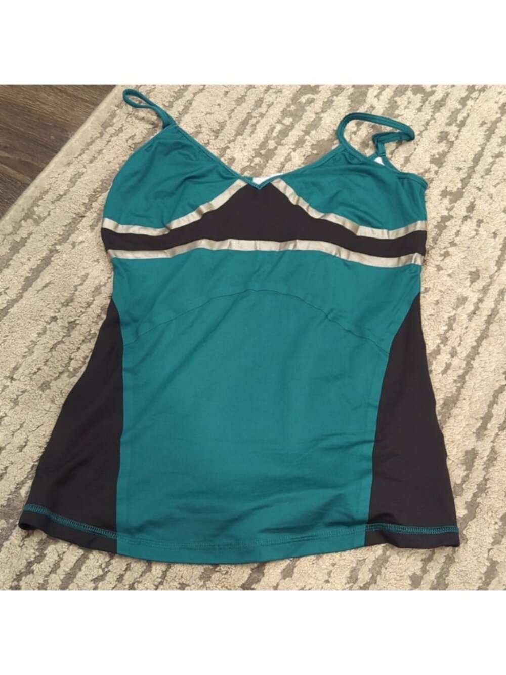 Adidas by Stella McCartney emerald green tank